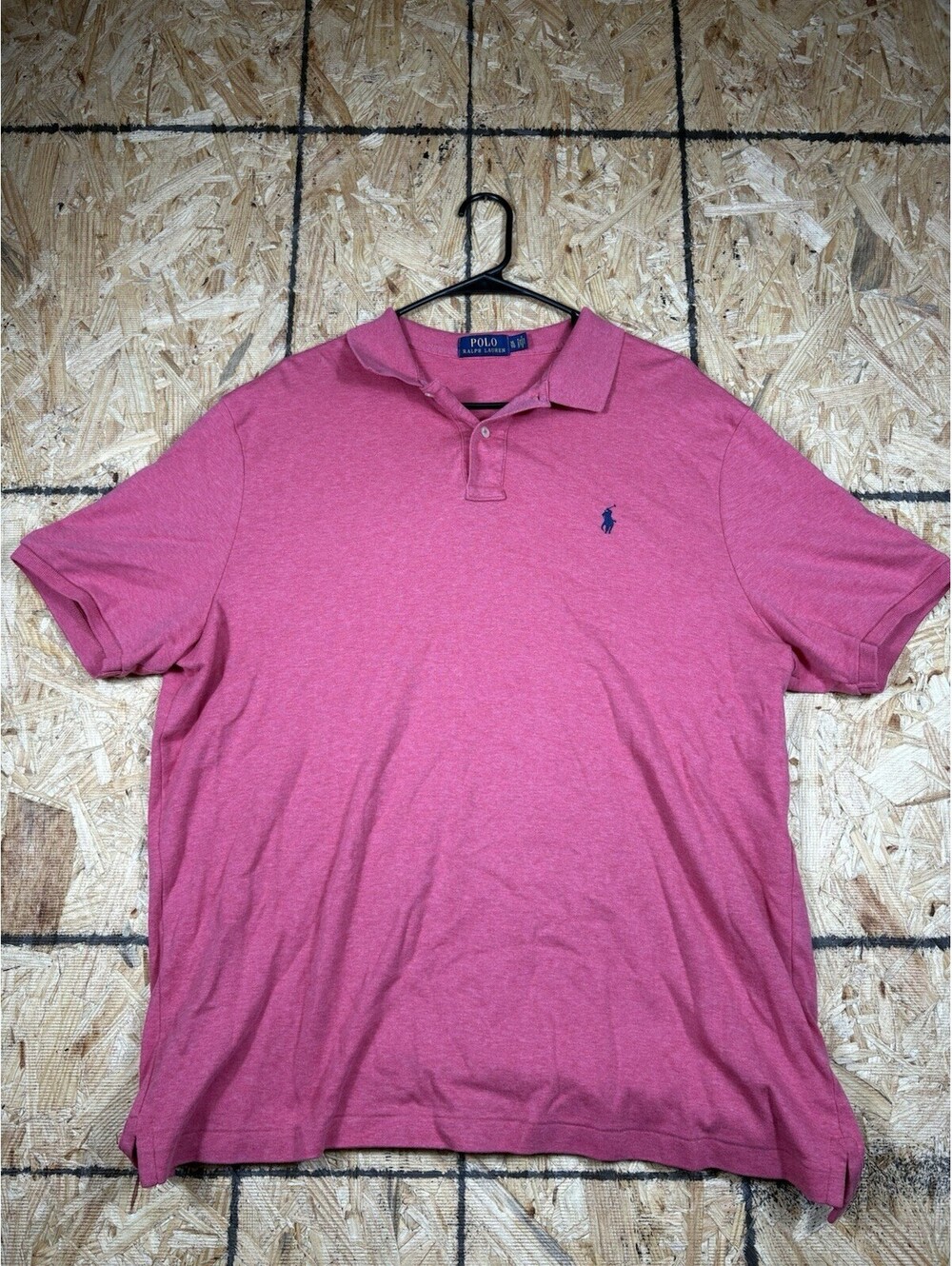 Polo Ralph Lauren Polo Shirt Classic Fit Red Mesh Short Sleeve Men’s XL